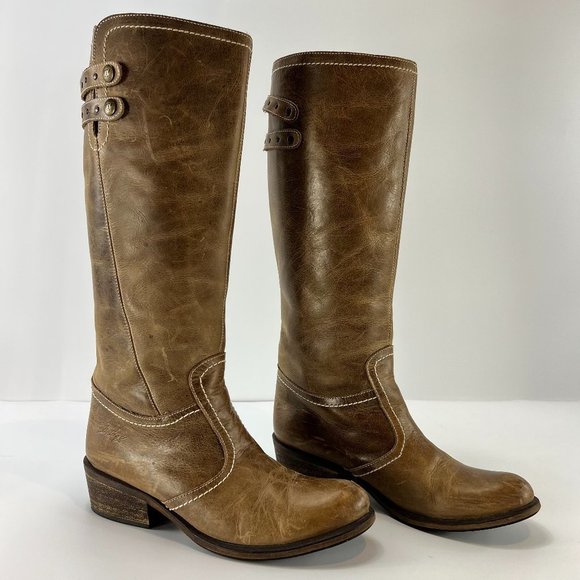 Destroy Shoes - Destroy Vintage Leather Tall Boots